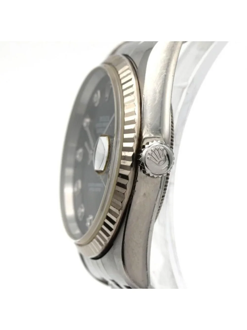 Rolex Datejust Stainless Steel White Gold Automatic